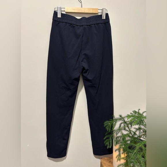 BADGLEY MISCHKA ~ dark navy tie front pants ~ size XS - Picture 6 of 9